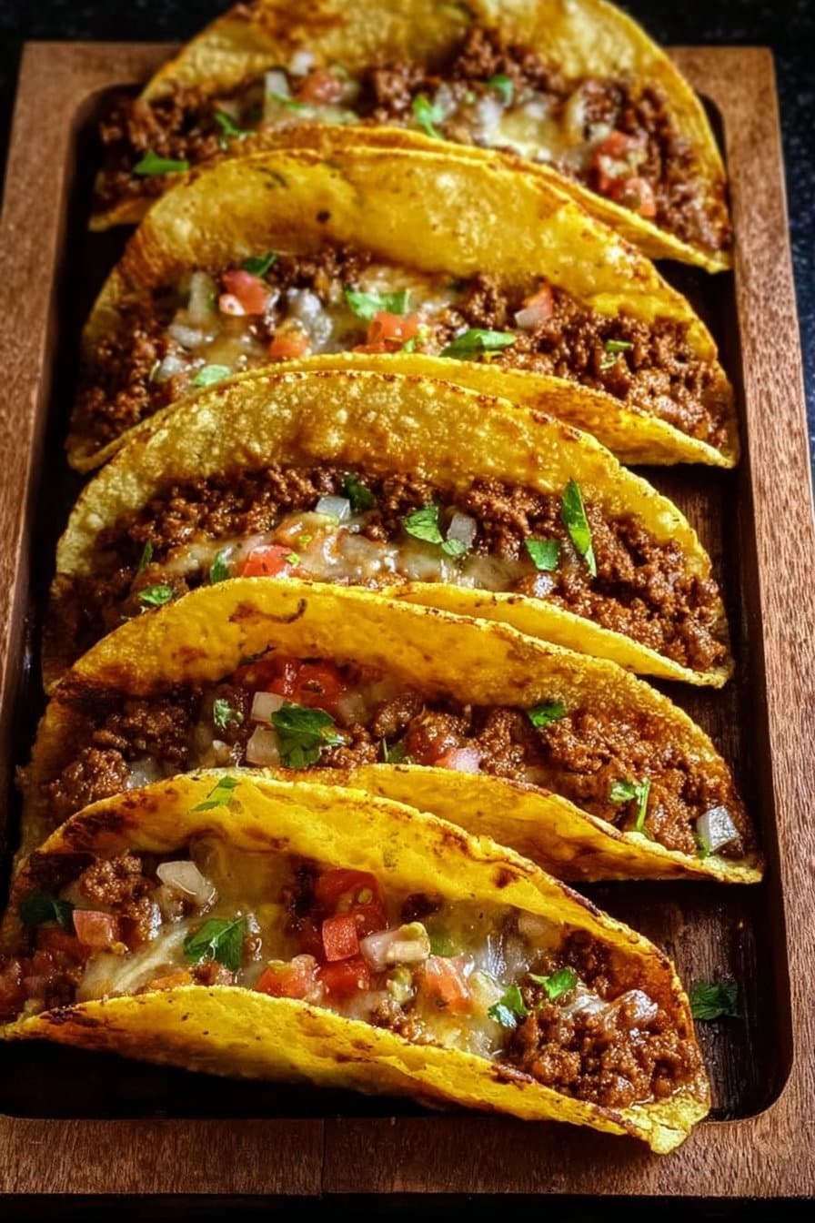 Crispy Beef Tacos