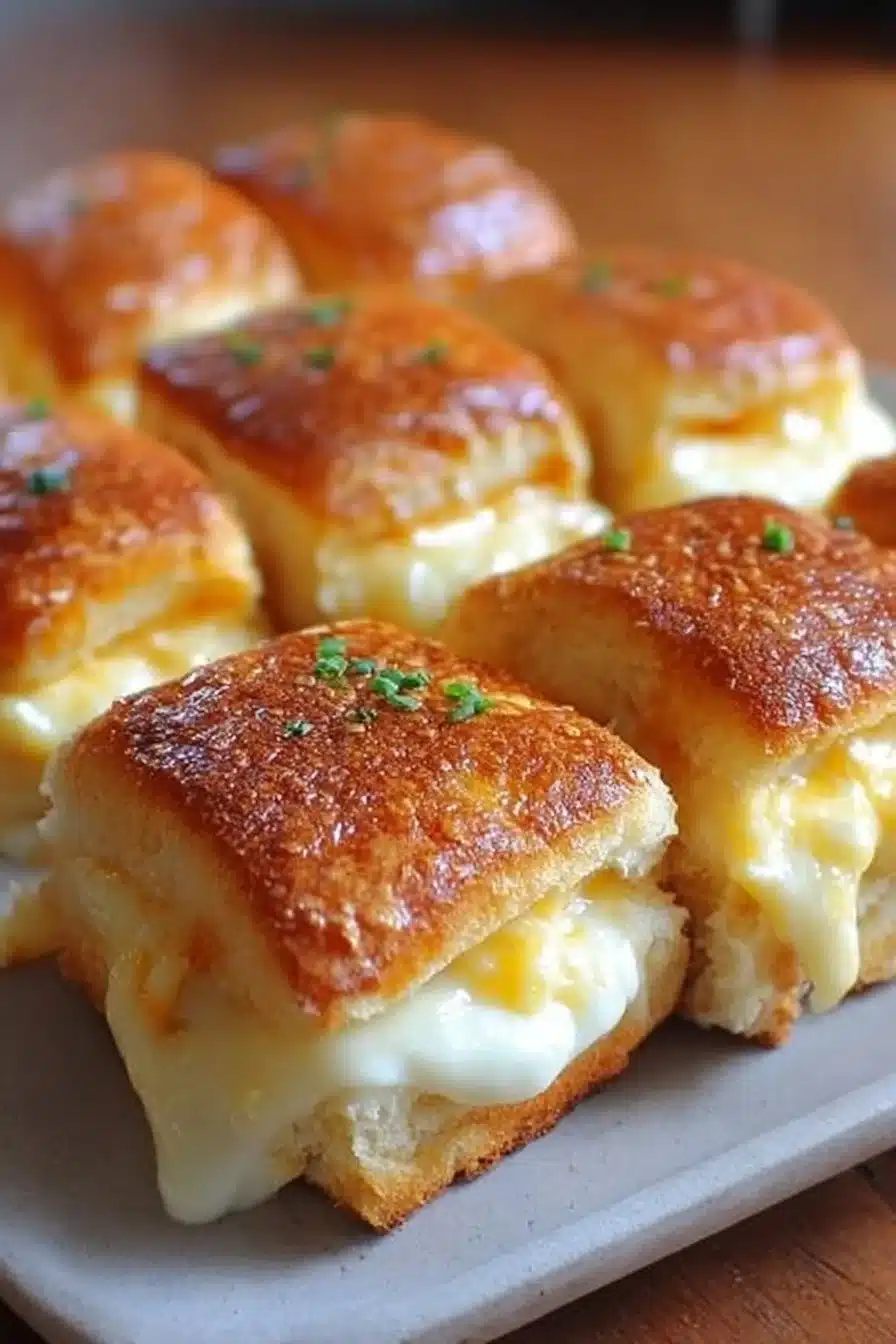 Mini Grilled Cheese Hawaiian Rolls