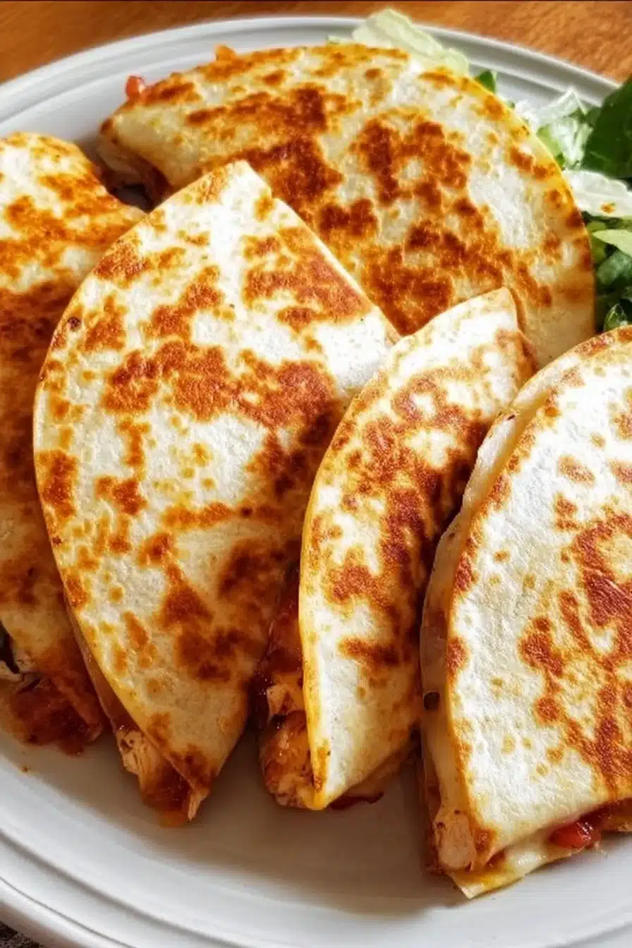 Homemade Chicken Quesadillas