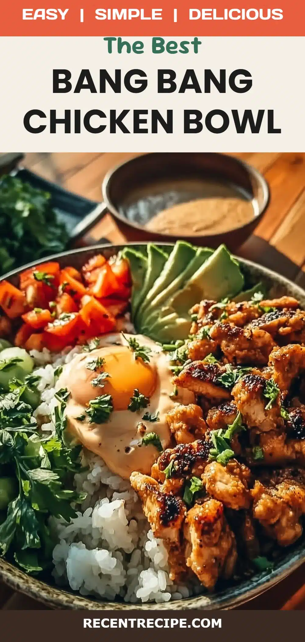 Bang Bang Chicken Bowl