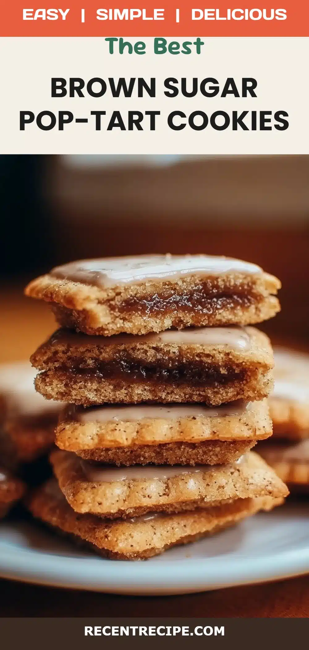Brown Sugar Pop-Tart Cookies