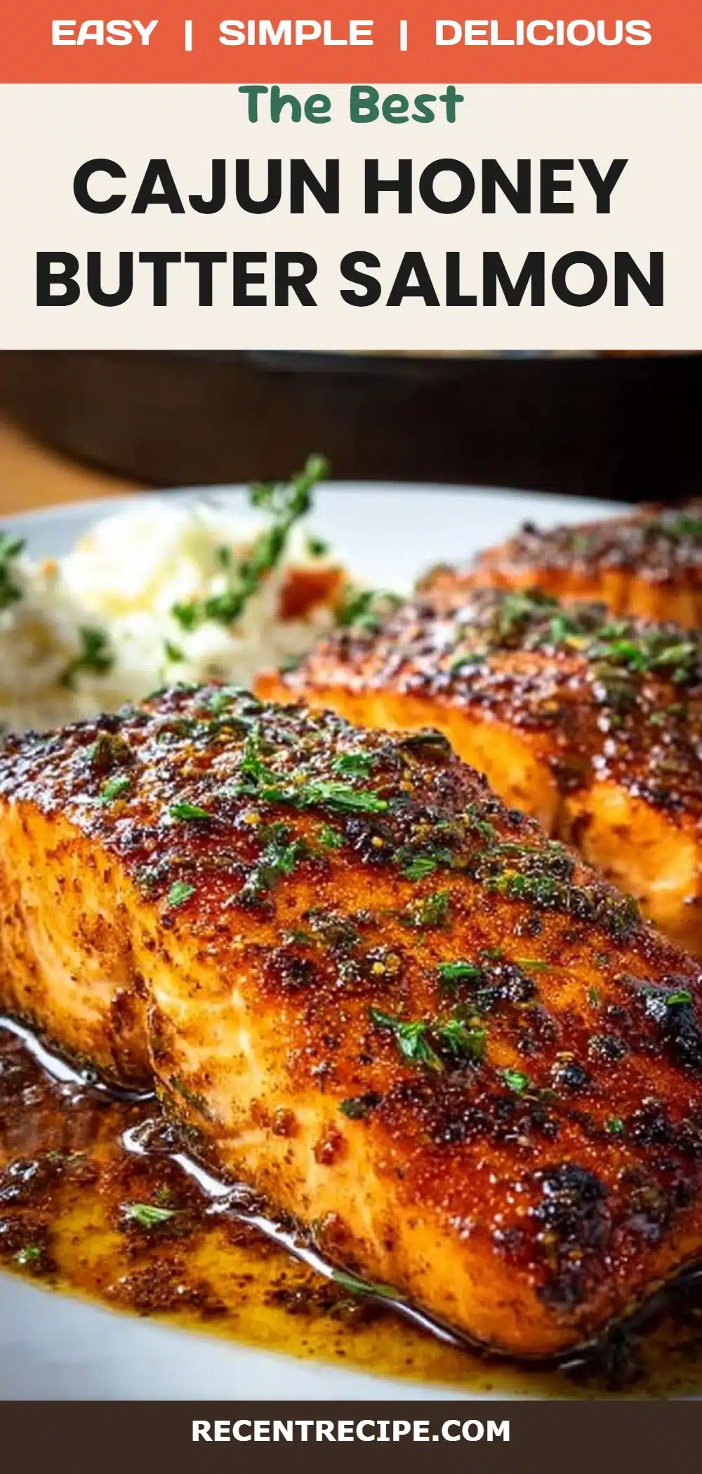 Cajun Honey Butter Salmon