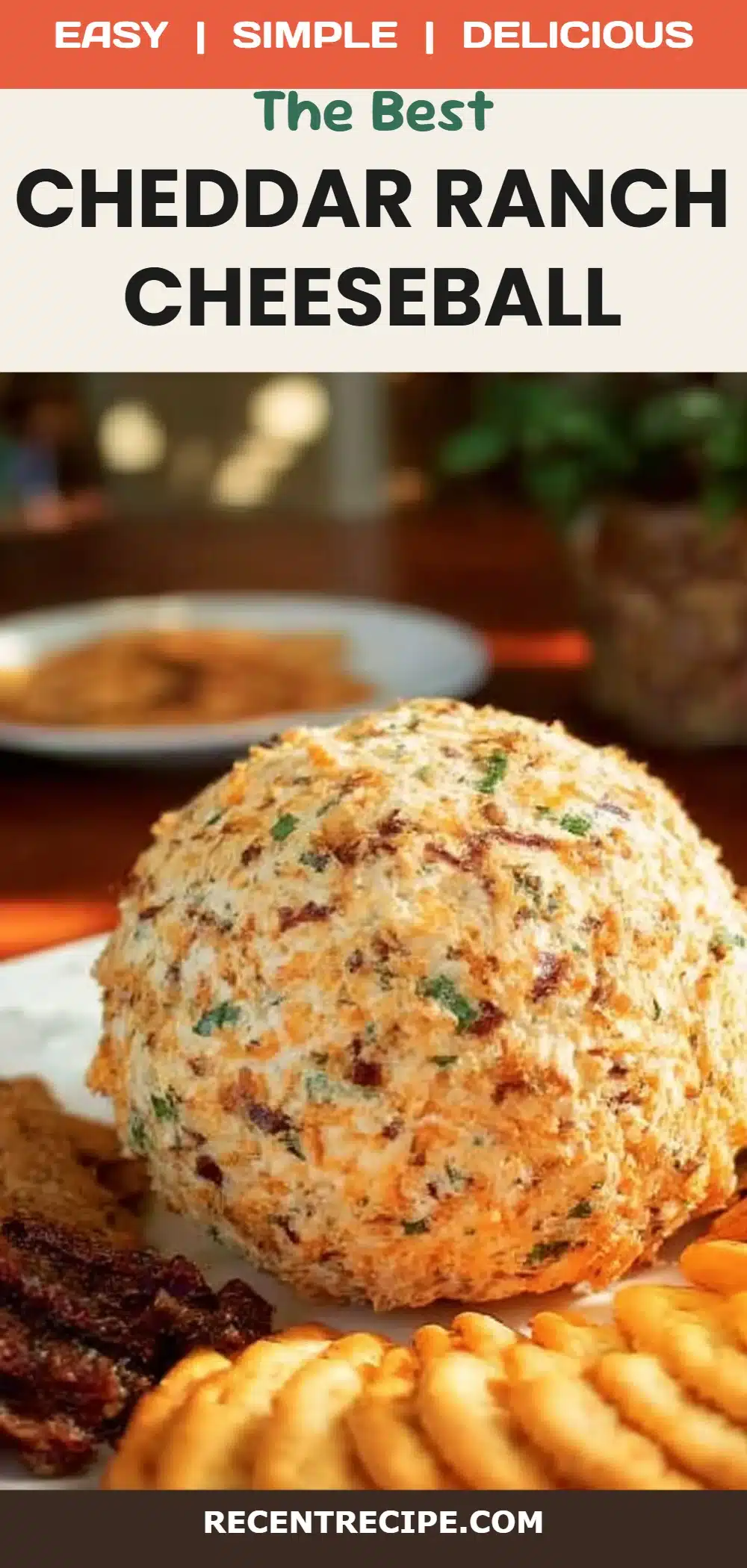 Cheddar Ranch Cheeseball