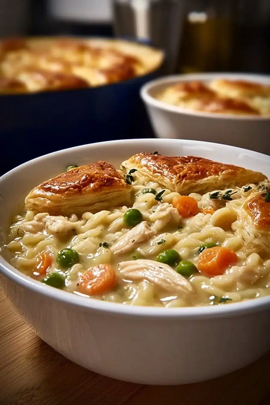 Easy Creamy Chicken Pot Pie
