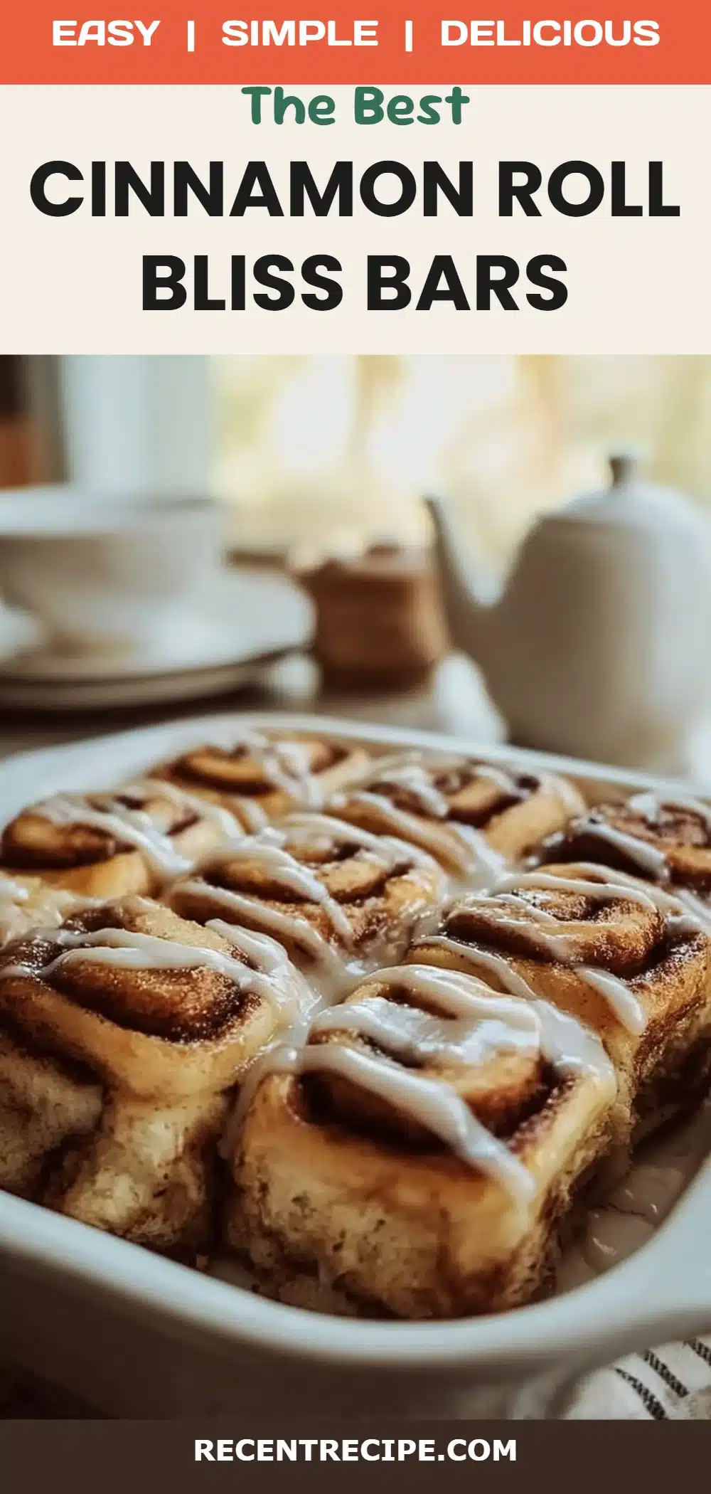 Cinnamon Roll Bliss Bars