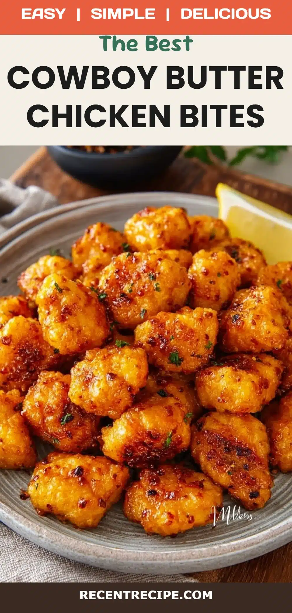 Cowboy Butter Chicken Bites