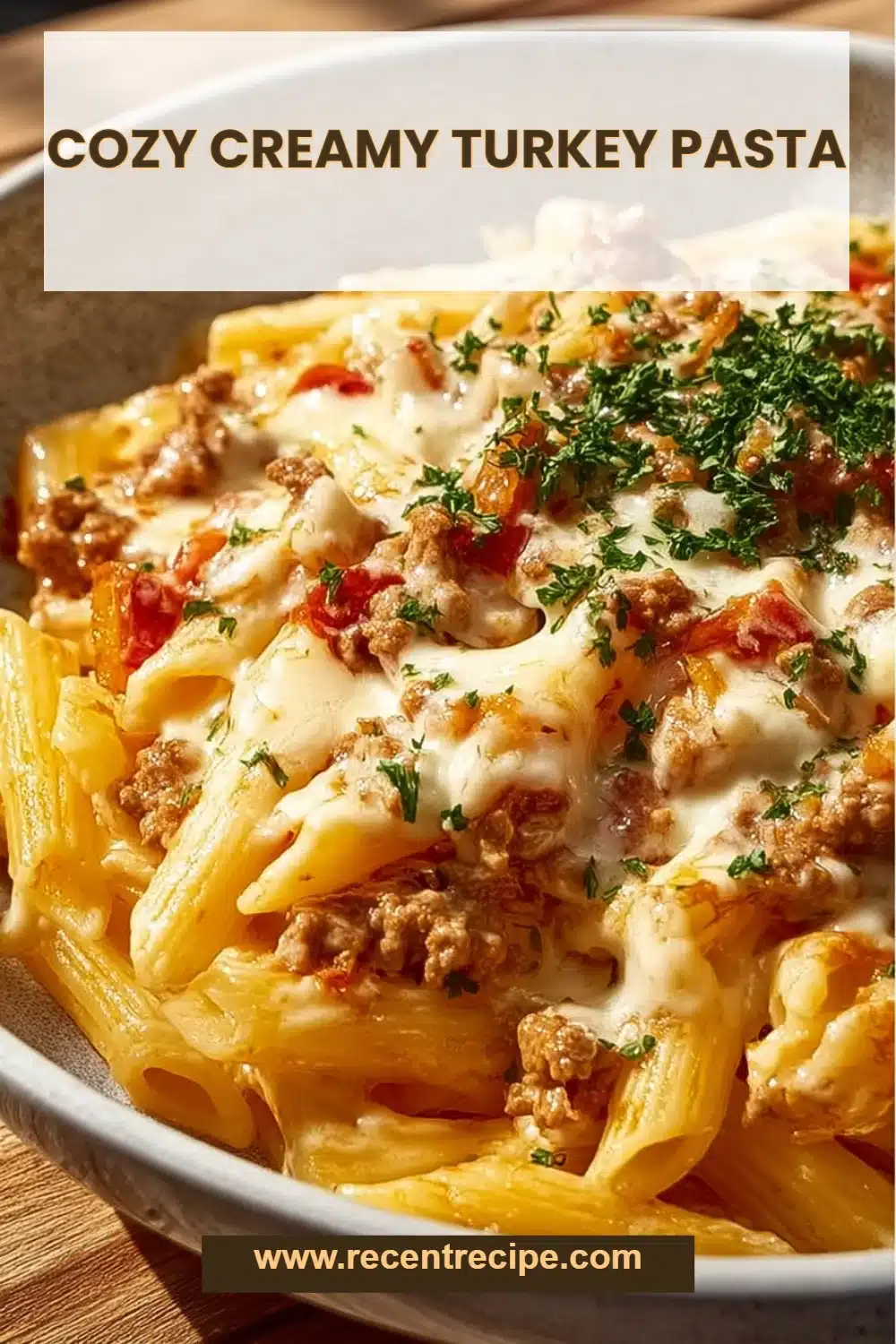 Cozy Creamy Turkey Pasta