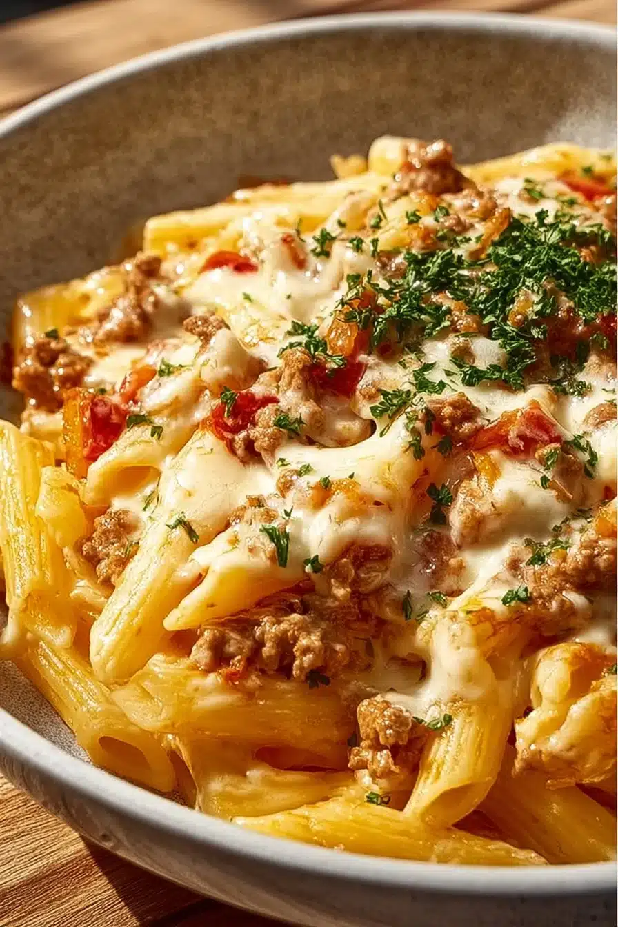 Cozy Creamy Turkey Pasta