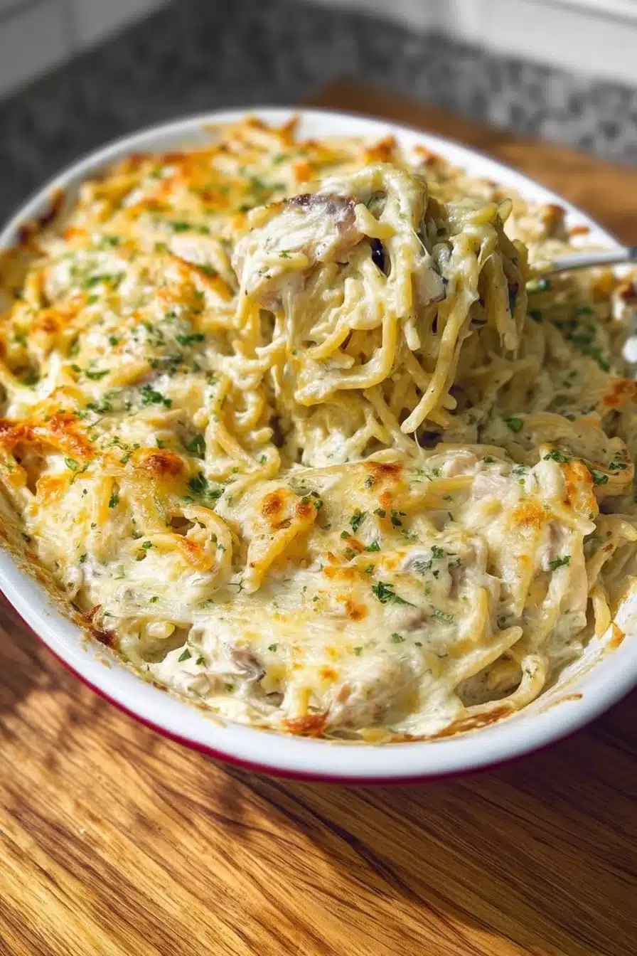 Easy Chicken Tetrazzini
