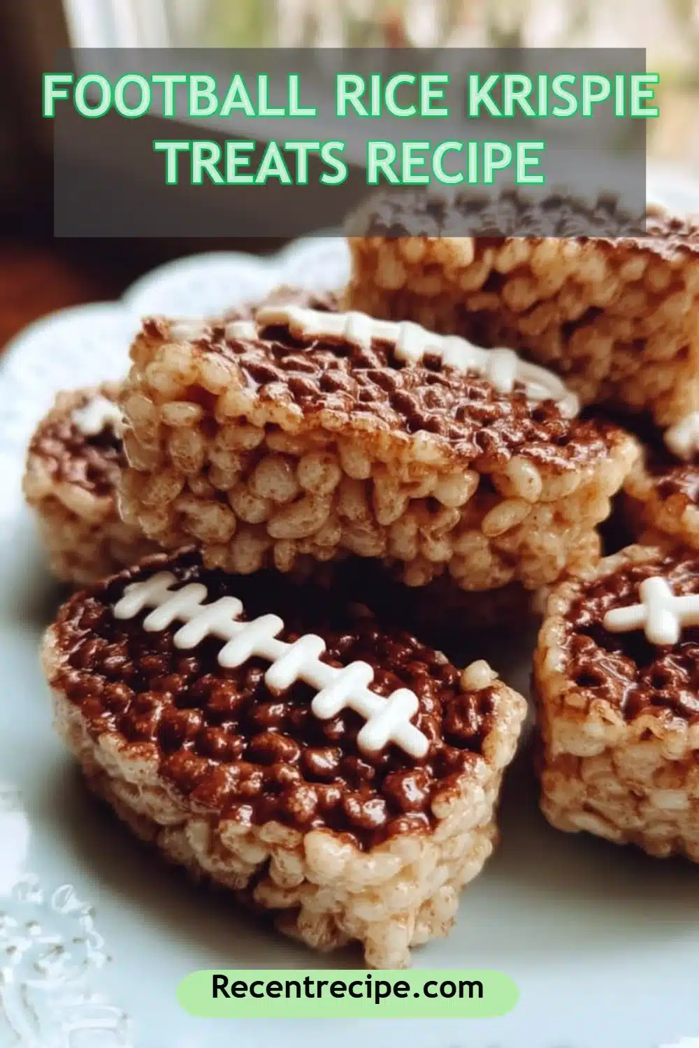 Football Rice Krispie Treats Recipe