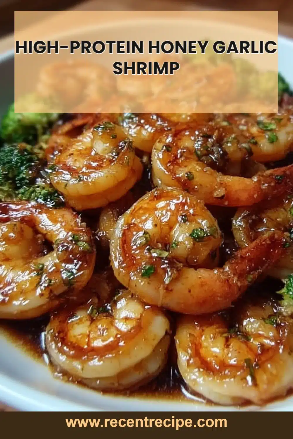 High-Protein Honey Garlic Shrimp