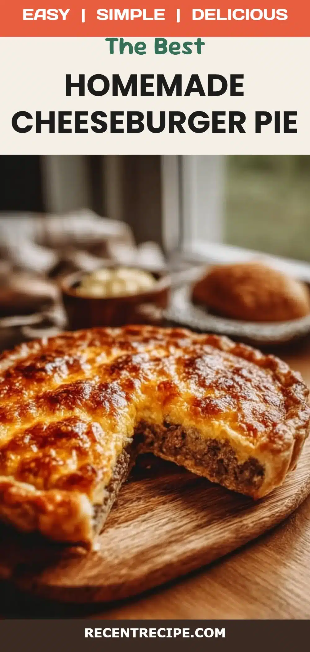 Homemade Cheeseburger Pie