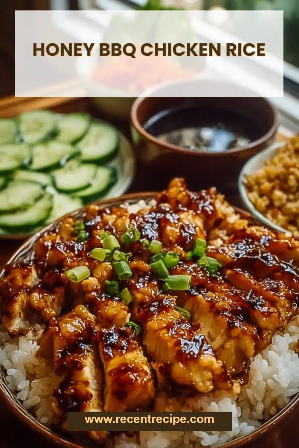 Honey BBQ Chicken Rice