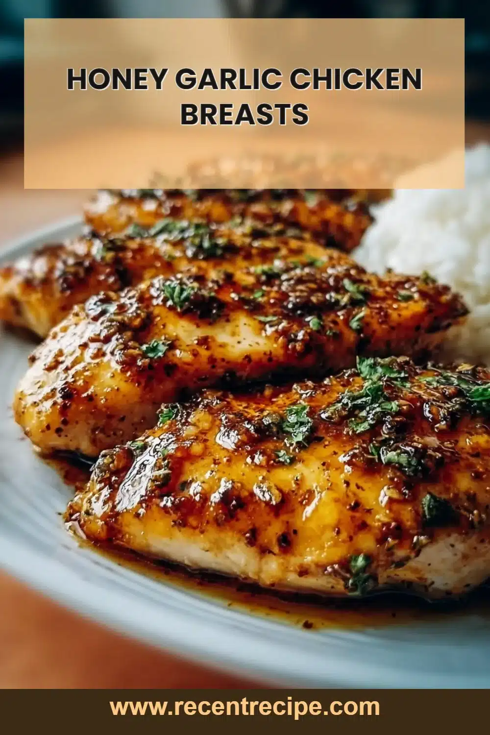 Honey Garlic Chicken Breasts