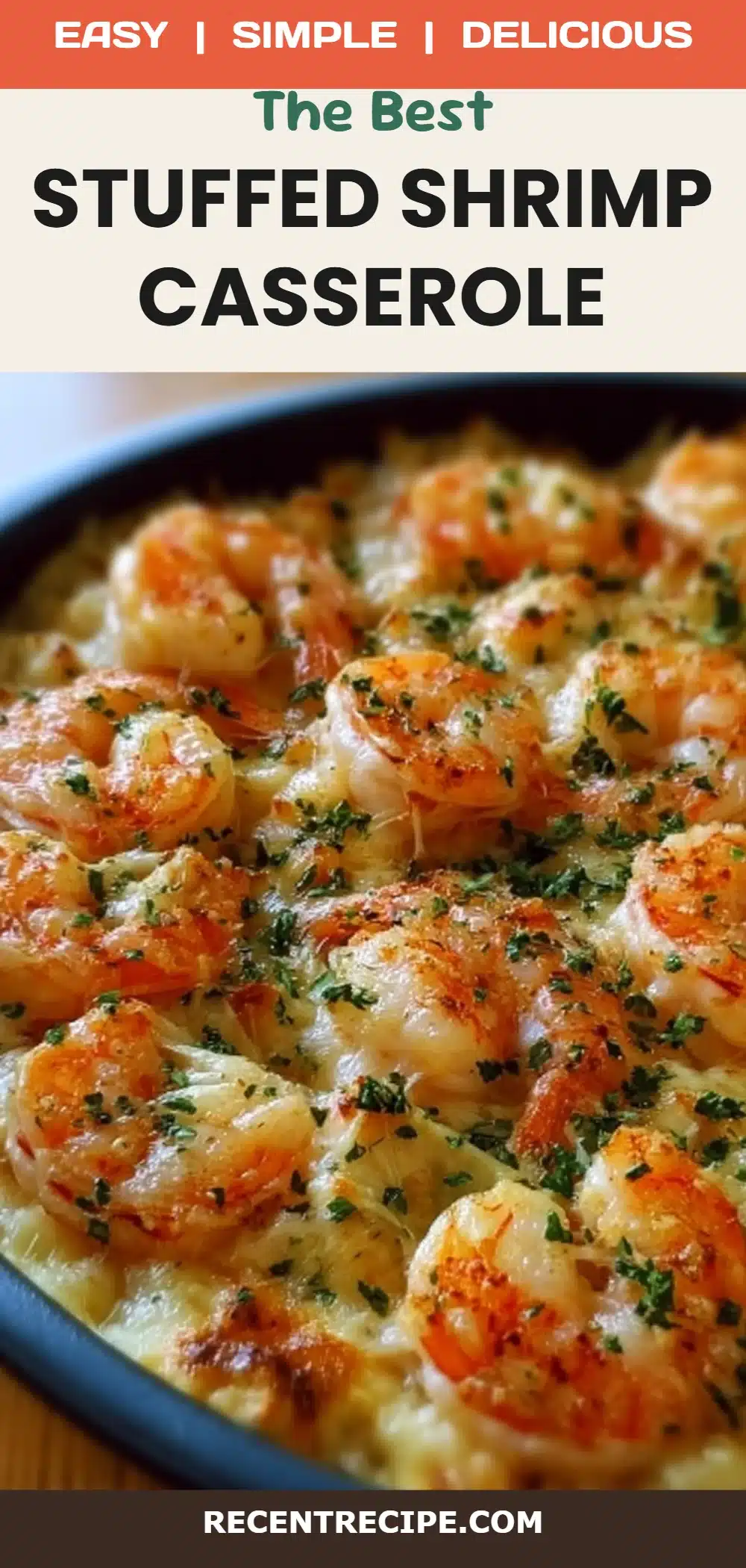 Stuffed Shrimp Casserole