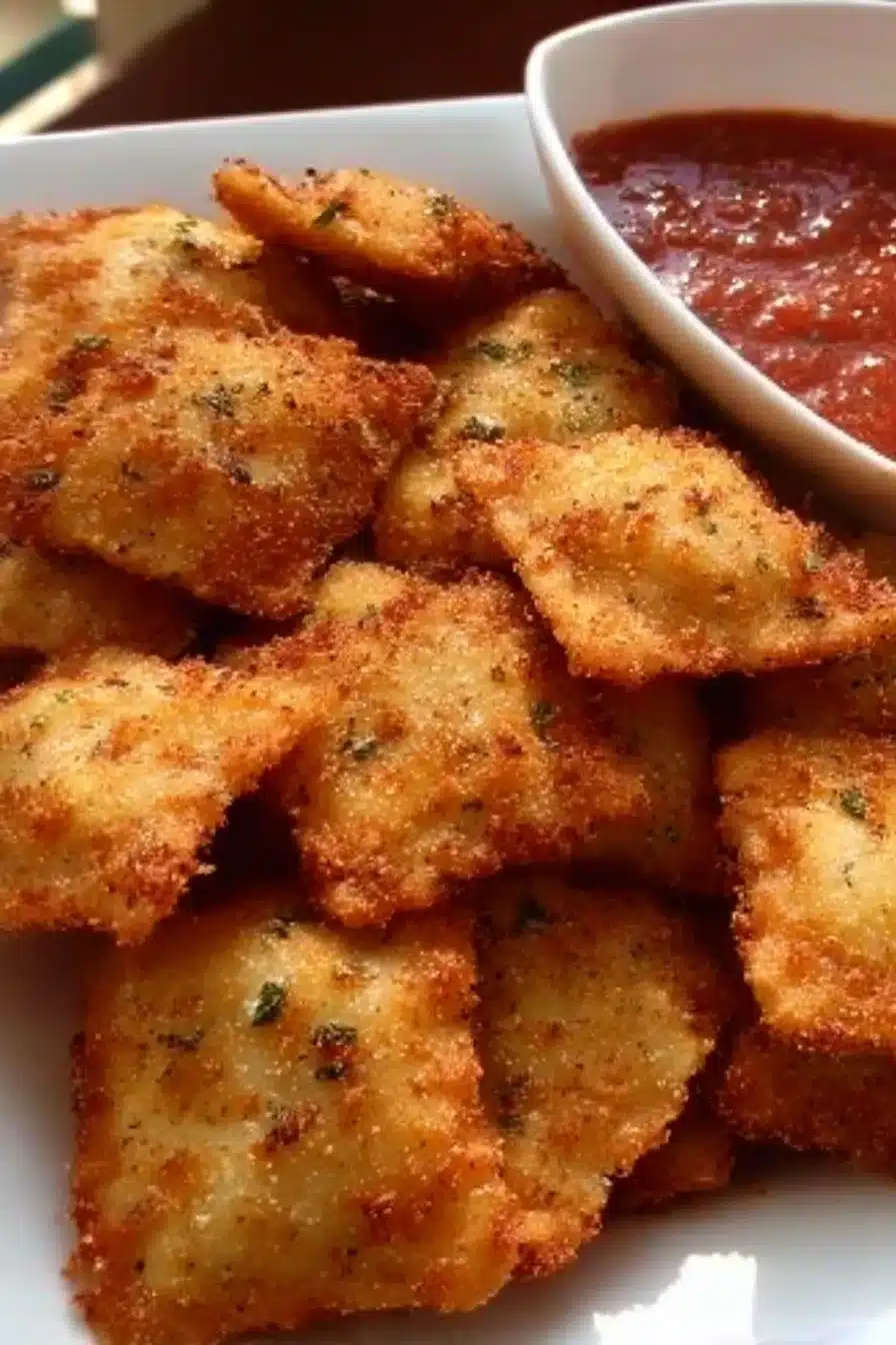 Toasted Ravioli Bites