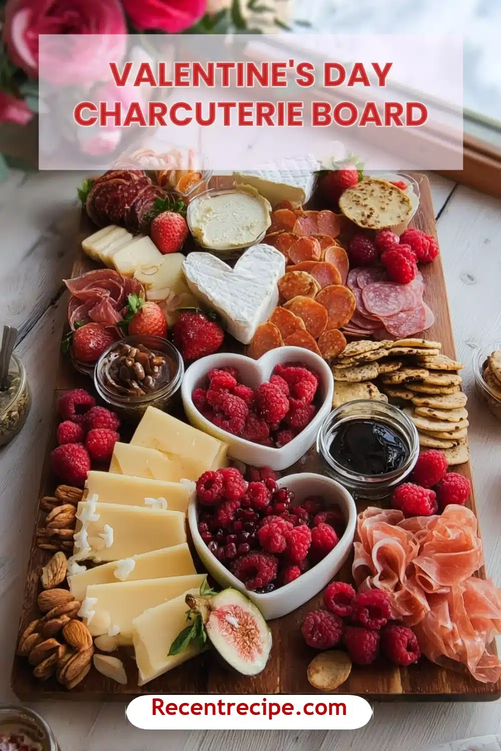 Valentine's Day Charcuterie Board