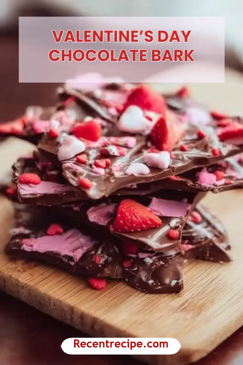 Valentine’s Day Chocolate Bark