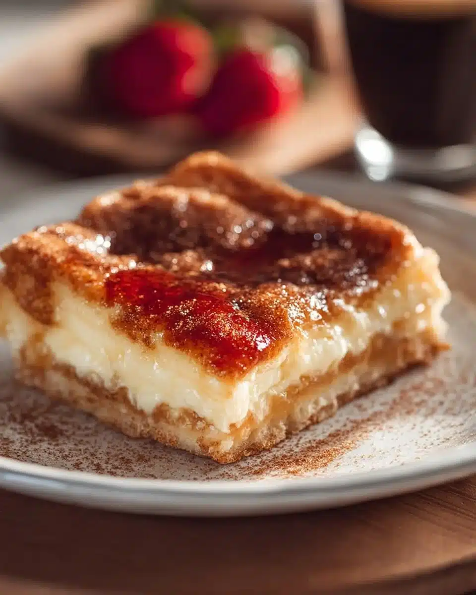 Dreamy Sopapilla Cheesecake Bars
