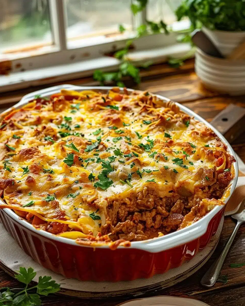 Beef Lombardi Casserole