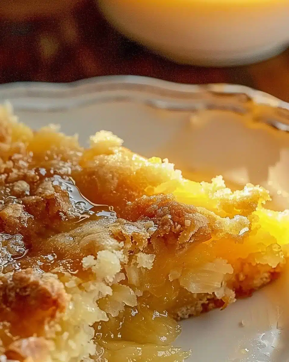 Pineapple Dump Cake