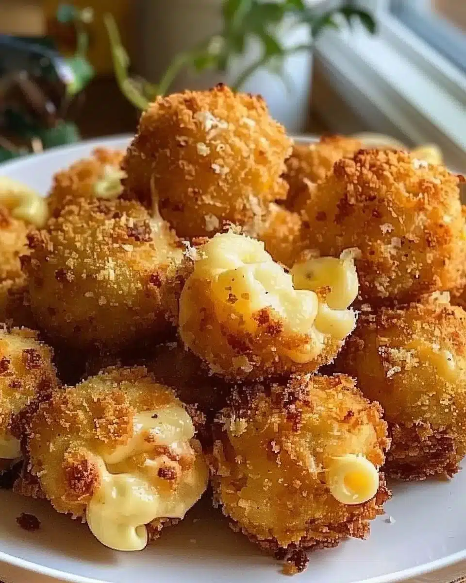 Cheesecake Factory Air Fryer Fried Macaroni and Cheese Balls