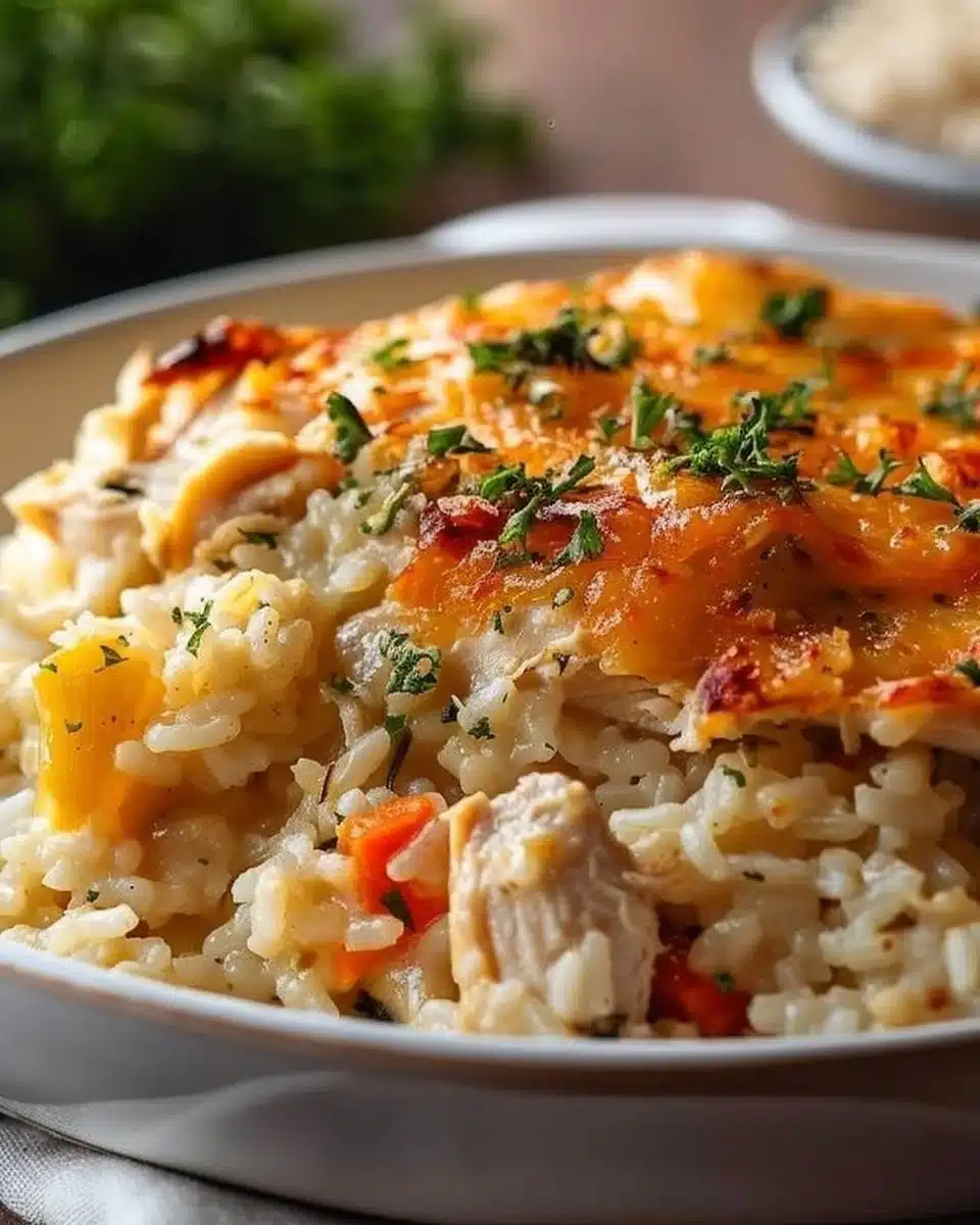 Angel Chicken and Rice Casserole