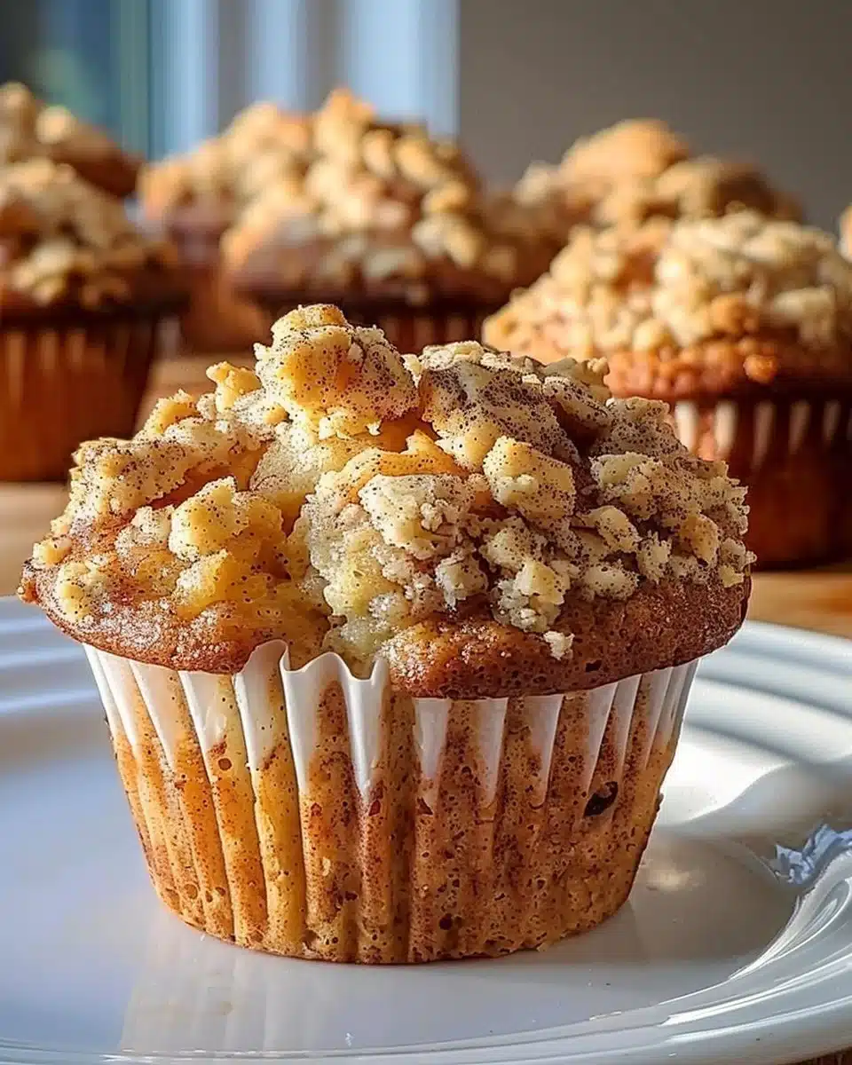 Unleash 12 Divine Apple Cinnamon Streusel Muffins From Your Oven Today