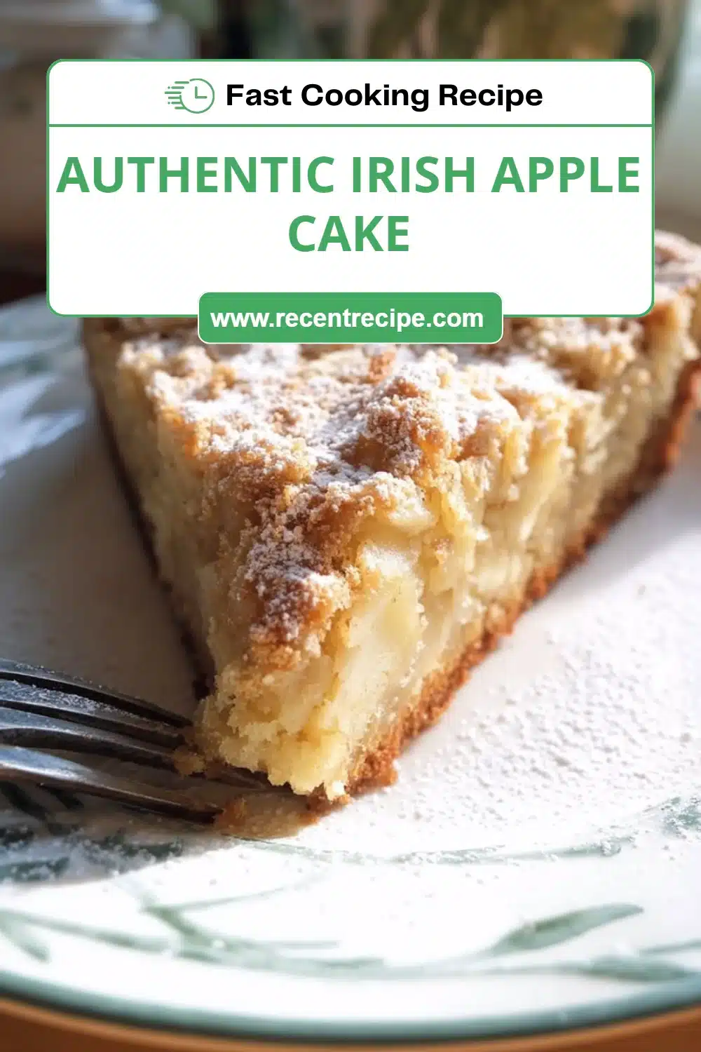 Authentic Irish Apple Cake