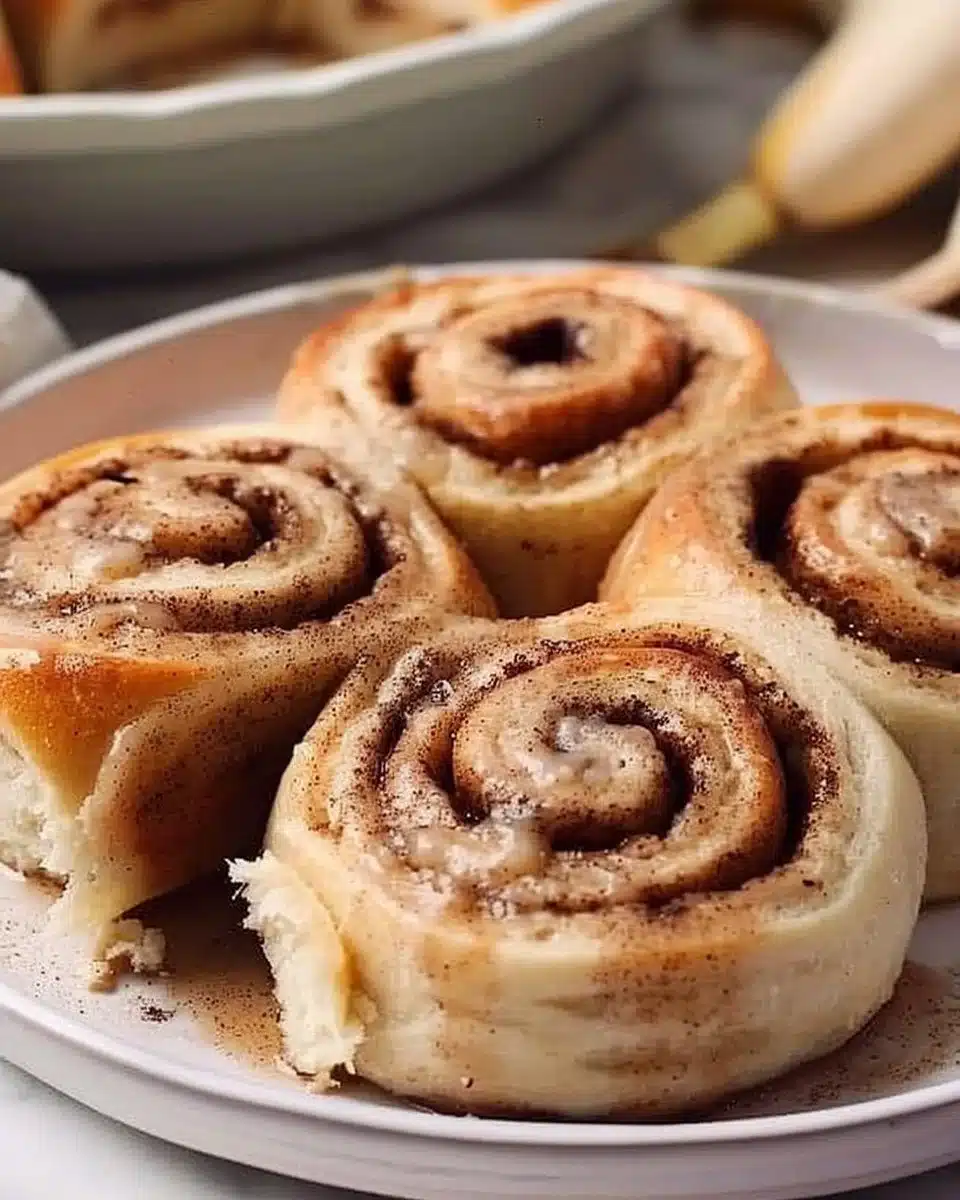 Banana Bread Cinnamon Rolls