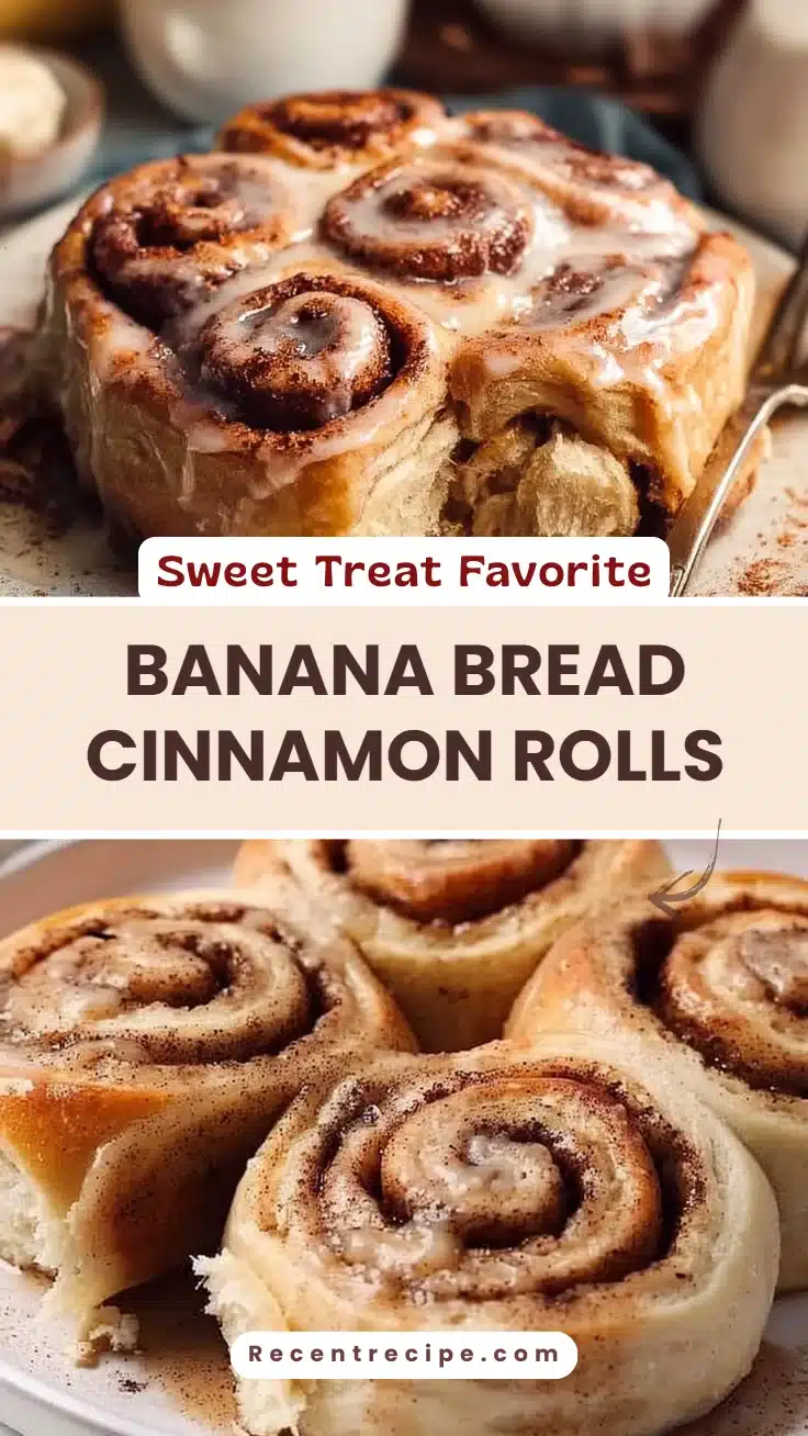 Banana Bread Cinnamon Rolls