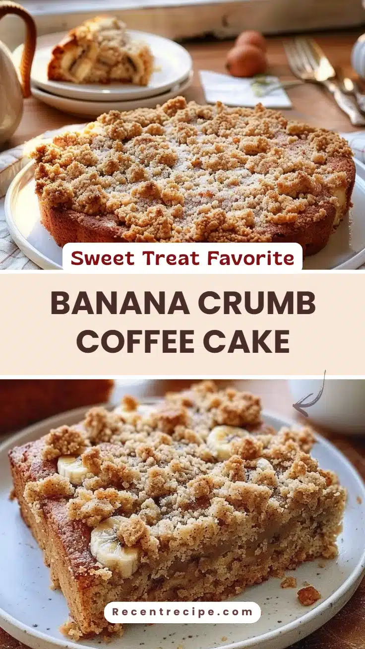 Banana Crumb Coffee Cake