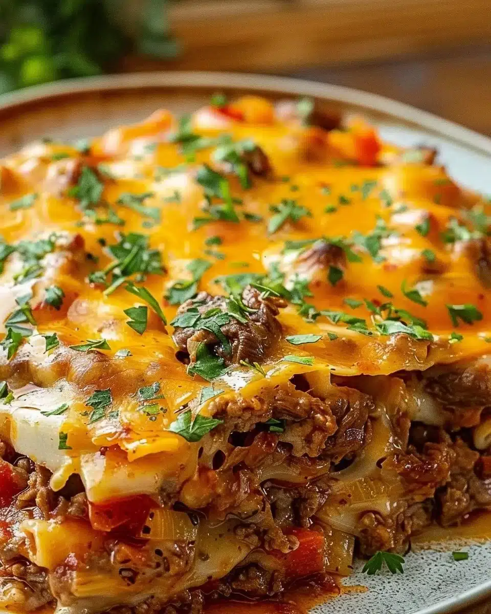 Beef Lombardi Casserole