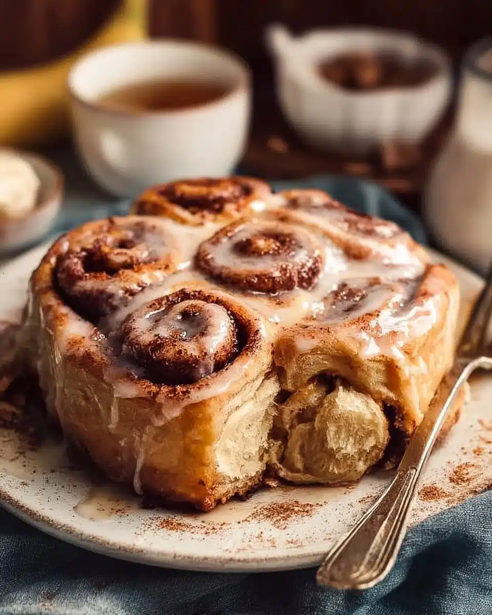 Banana Bread Cinnamon Rolls