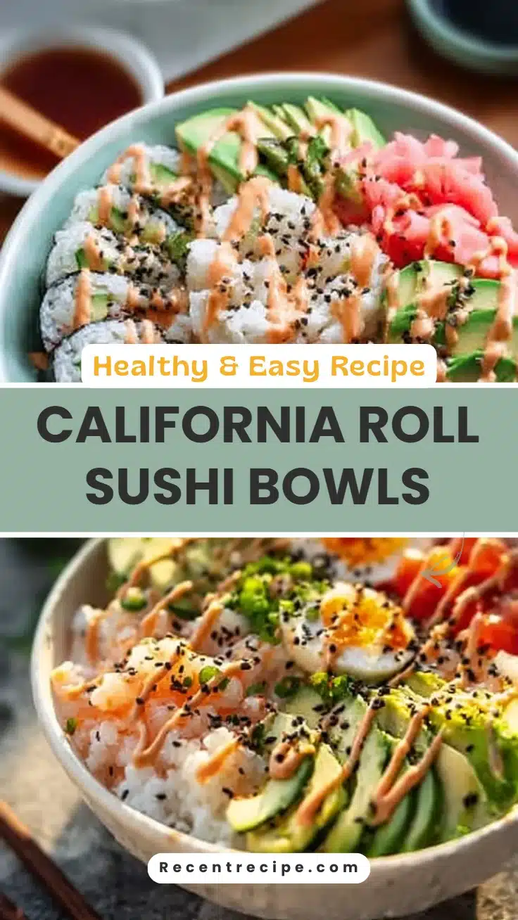California Roll Sushi Bowls