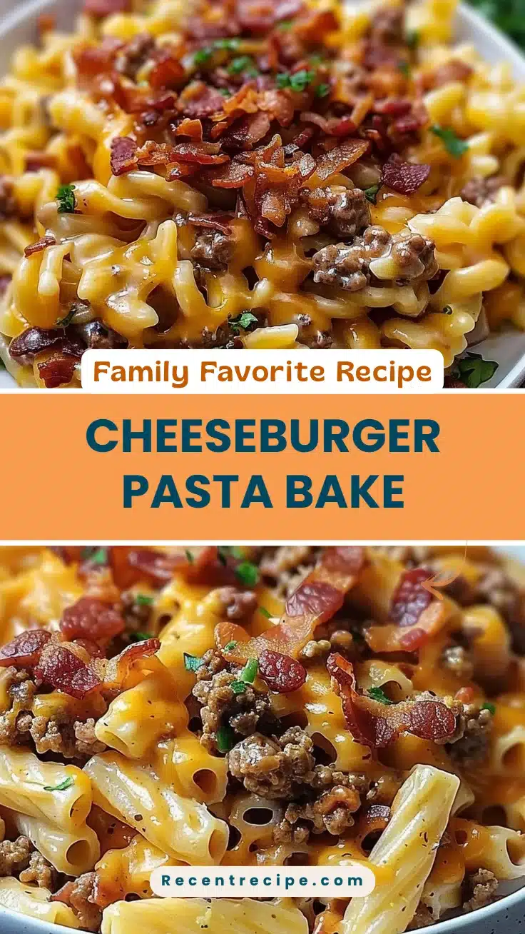 Cheeseburger Pasta Bake