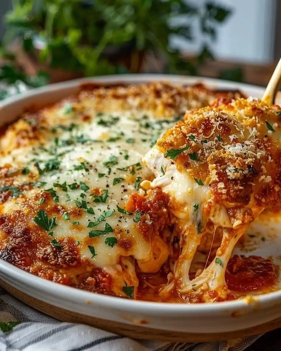 Chicken Parmesan Casserole