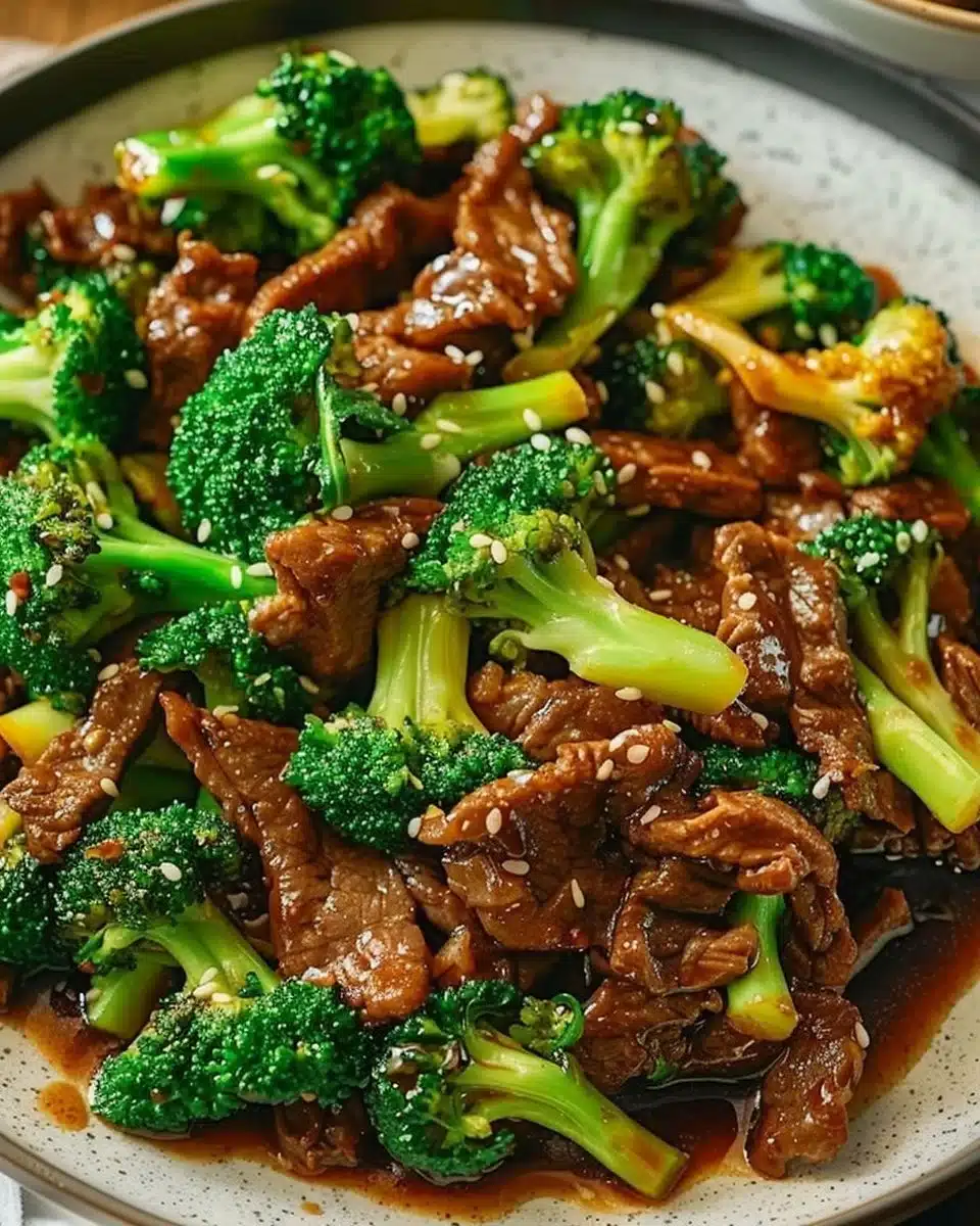 Chinese Beef and Broccoli