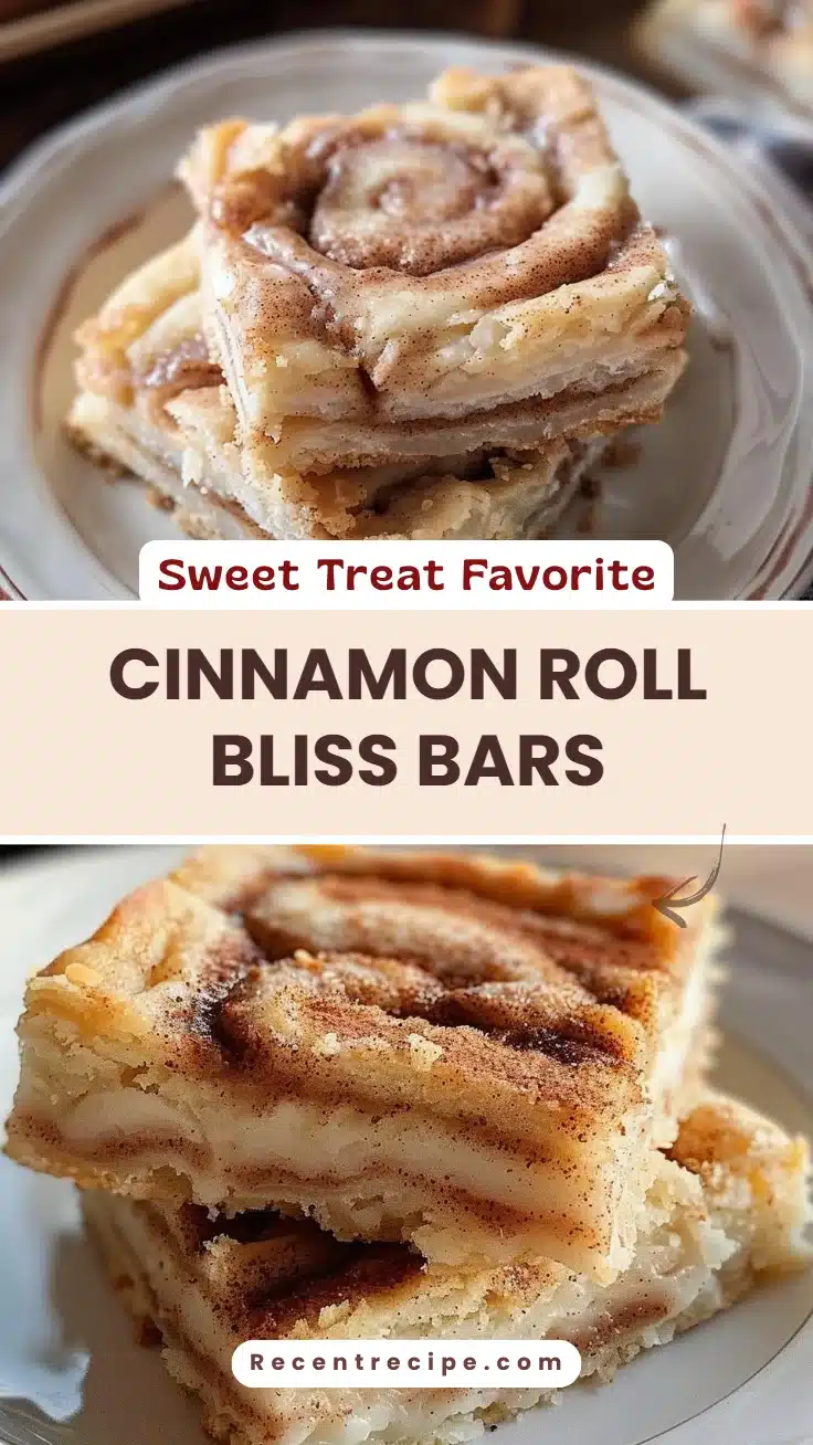 Cinnamon Roll Bliss Bars