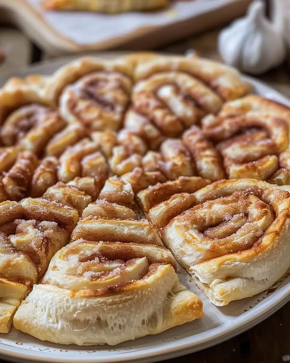 Cinnamon Sugar Dessert Pizza