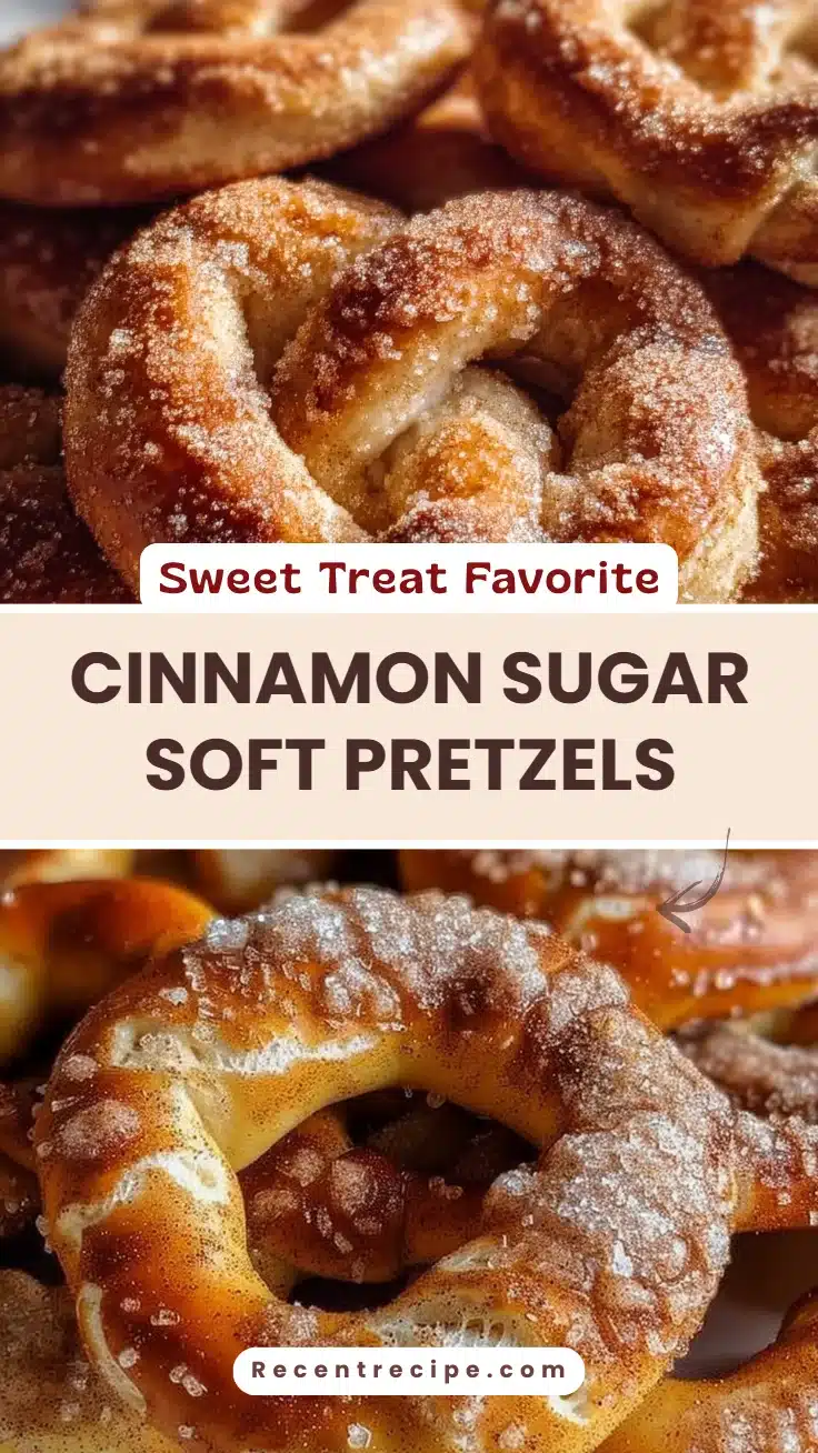 Cinnamon Sugar Soft Pretzels