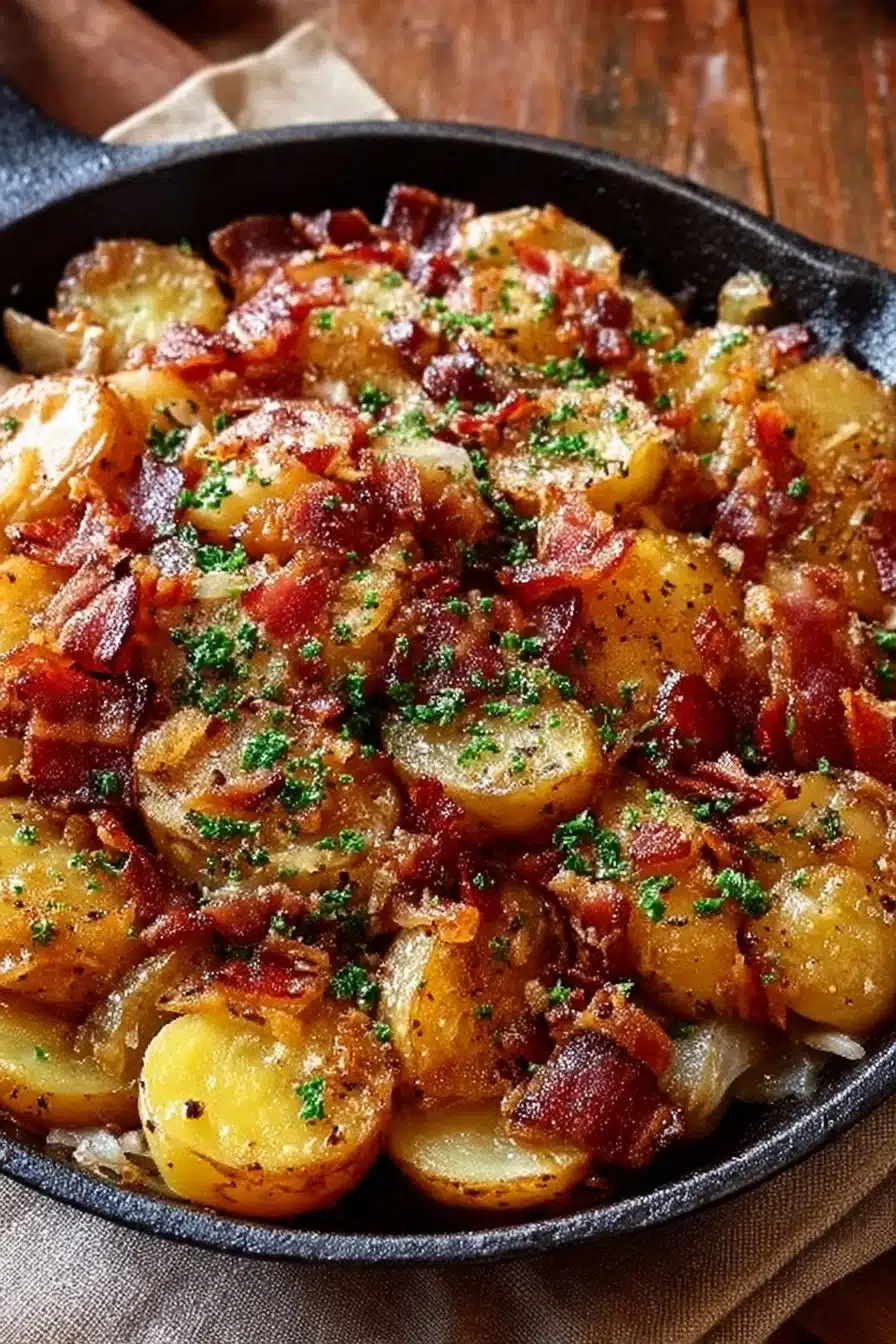 Cozy Crispy Potato Skillet Recipe