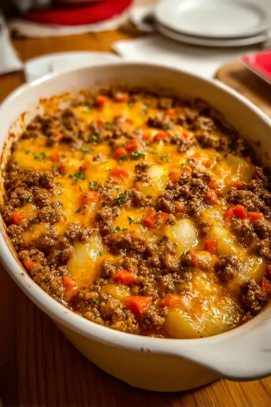 Hobo Casserole Ground Beef