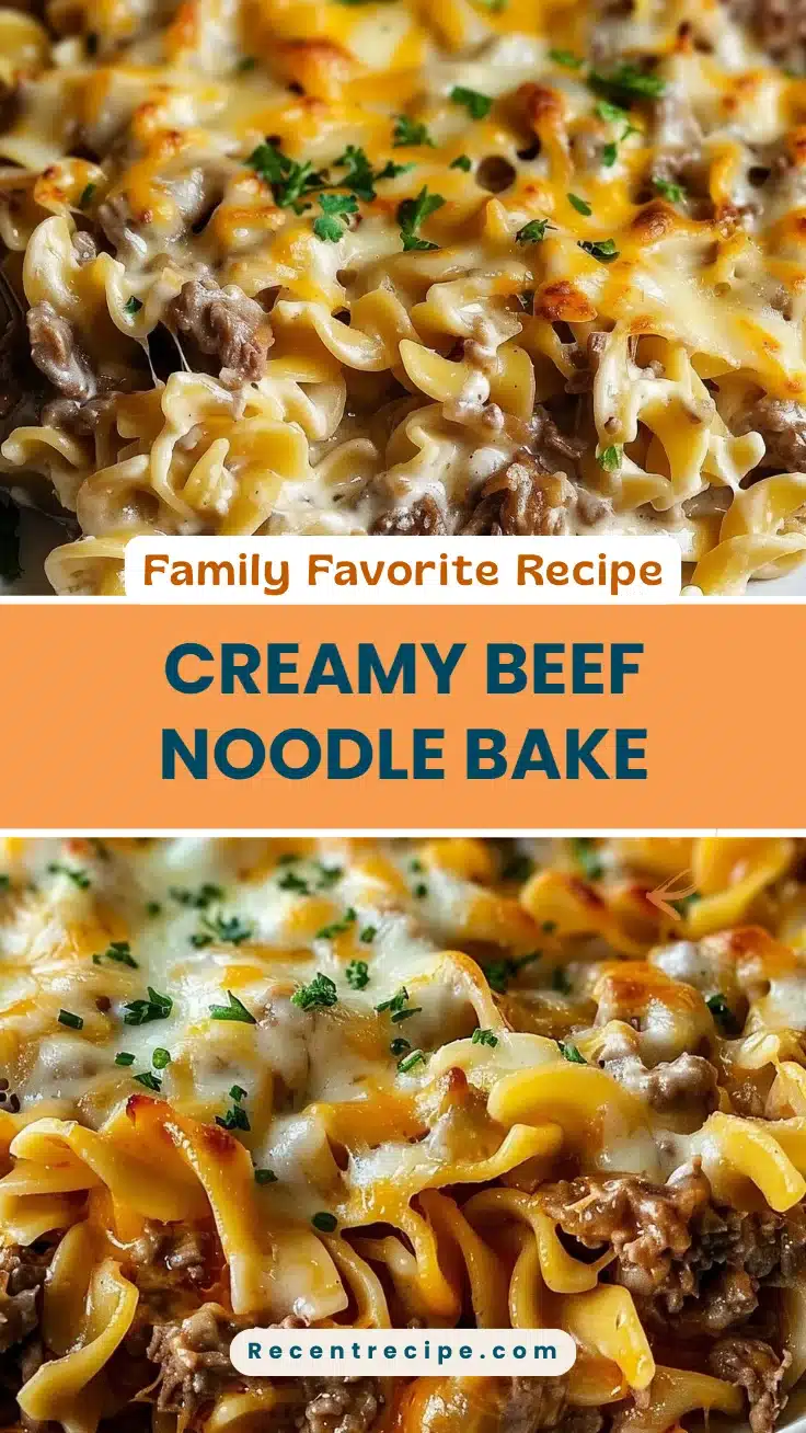 Creamy Beef Noodle Bake