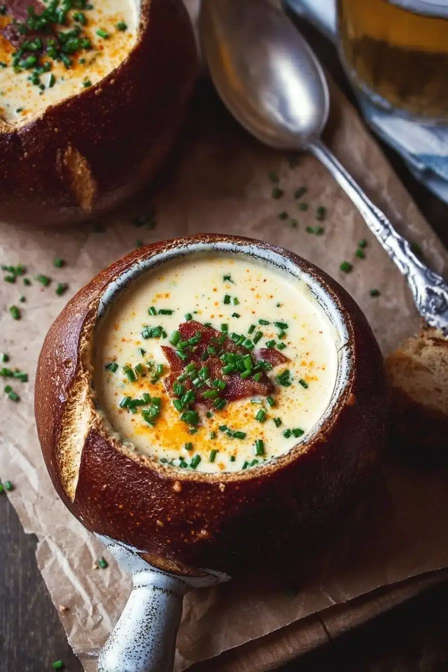 Creamy Irish Beer Cheese Soup