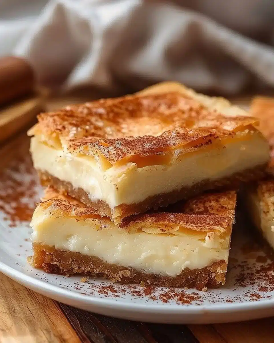 Crescent Cheesecake Bars