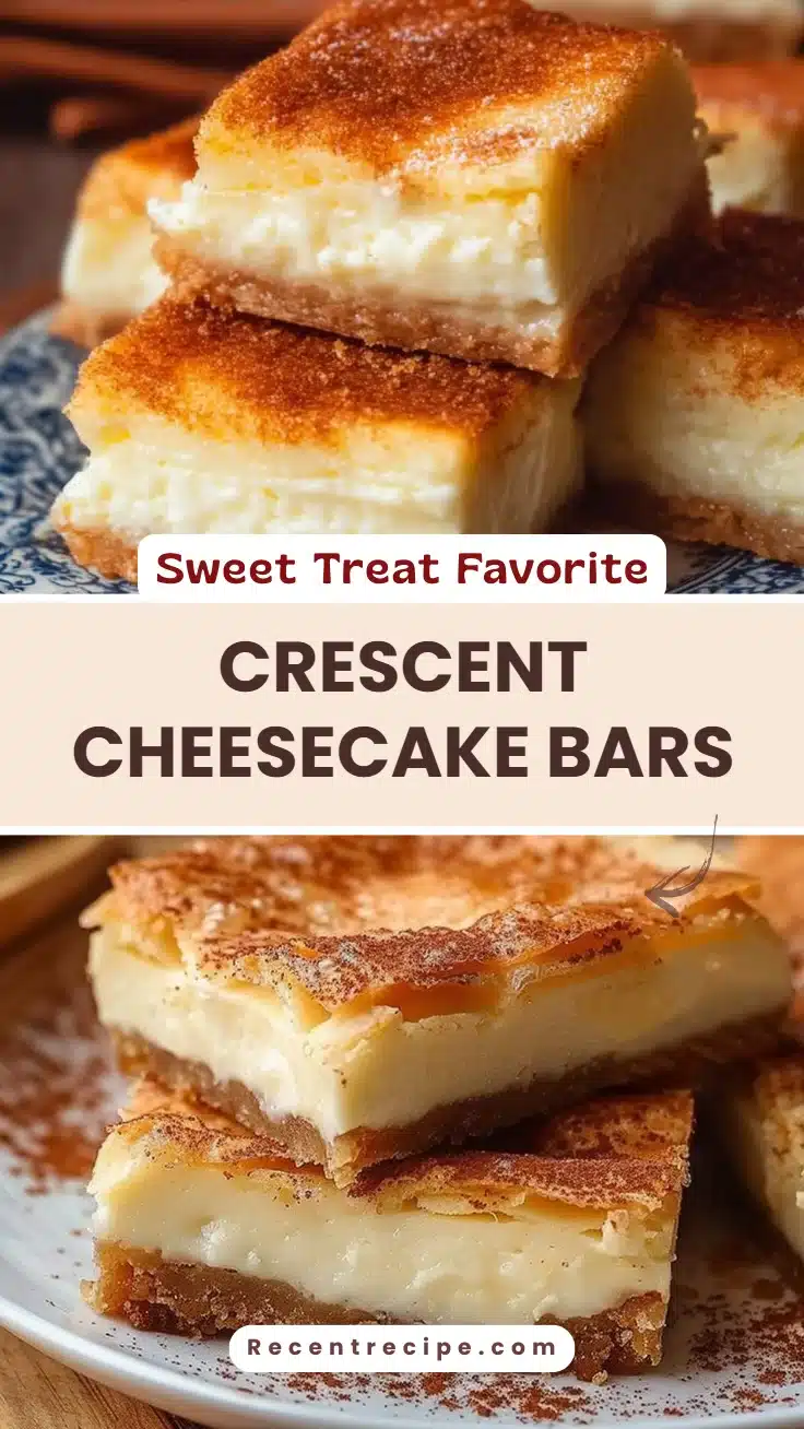 Crescent Cheesecake Bars