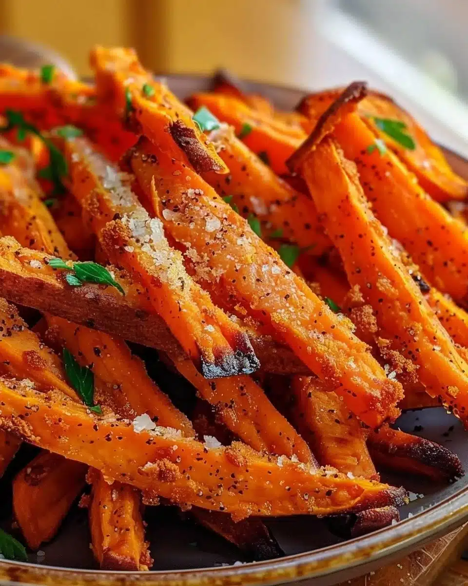 Crispy Oven Baked Sweet Potato Fries