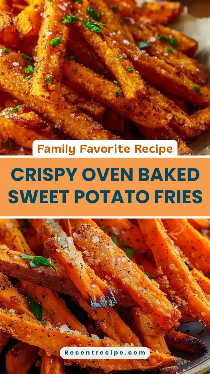 Crispy Oven Baked Sweet Potato Fries