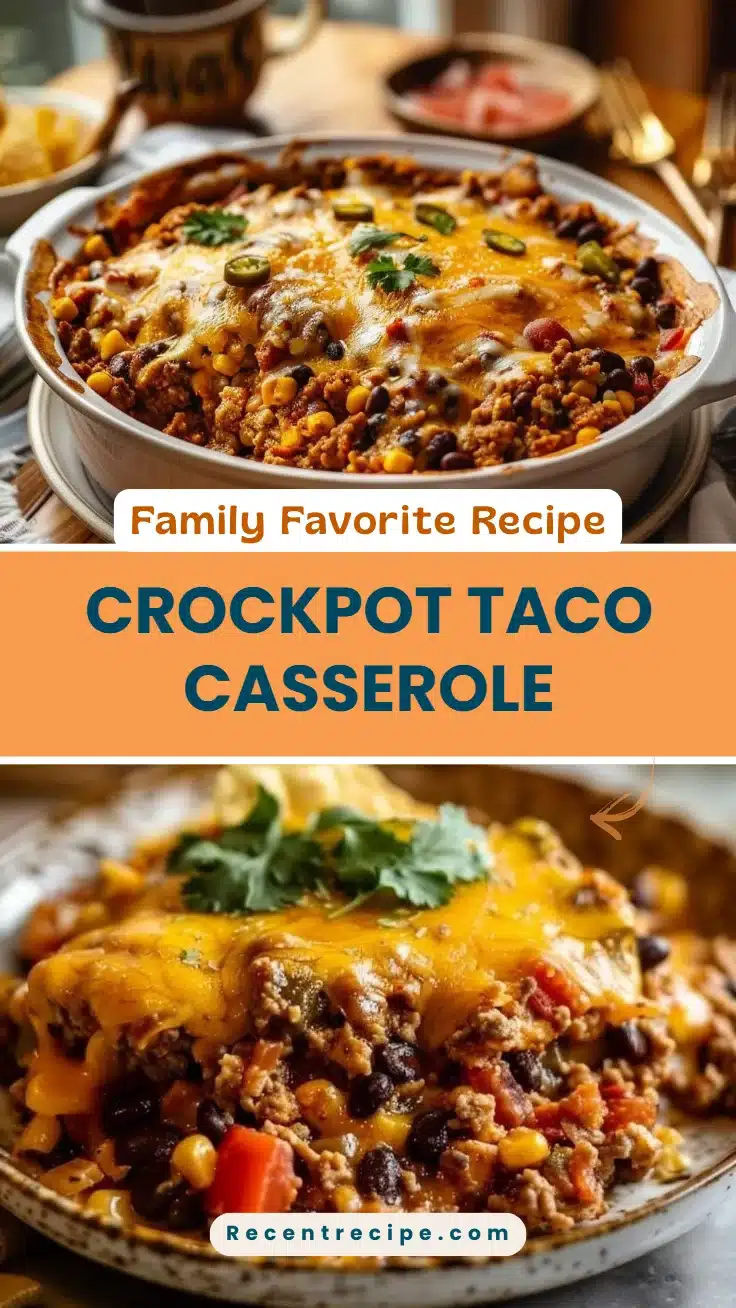Crockpot Taco Casserole
